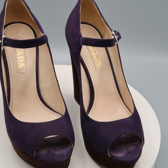 Prada Wedge Heels - Picture 2 of 10